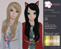 [^.^Ayashi^.^] Ami hair-blond set