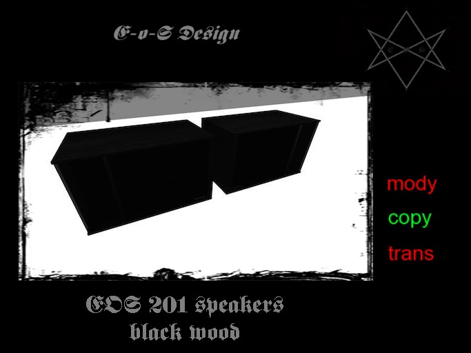 EOS 201 box black wood