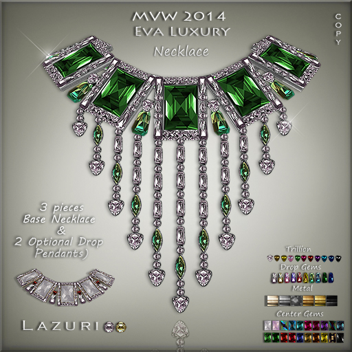 Lazuri MVW 2014 Eva Luxury Necklace