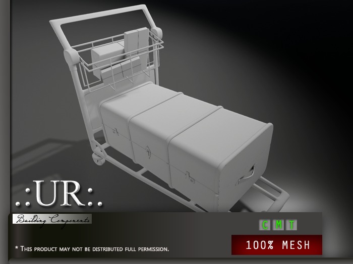 .:UR:. Wizarding Collection - Trolley Set (full perm mesh)