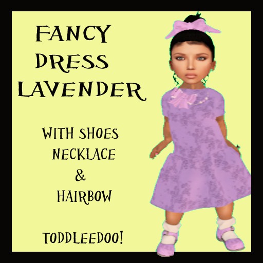 Fancy Dress Set-Lavender