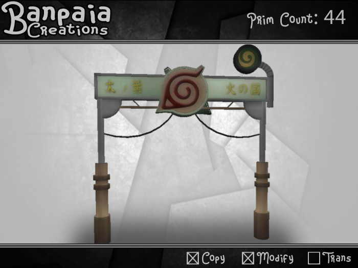 Naruto: Rise Of Ninja [Konoha] Kind of a Torii Gate