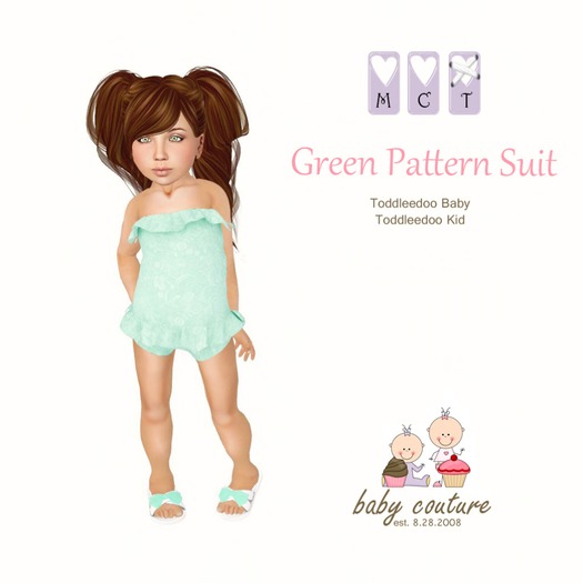 bC - Pattern Suit Green - TD