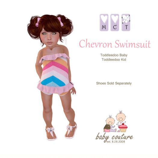 bC - Chevron Swimsuit - TD