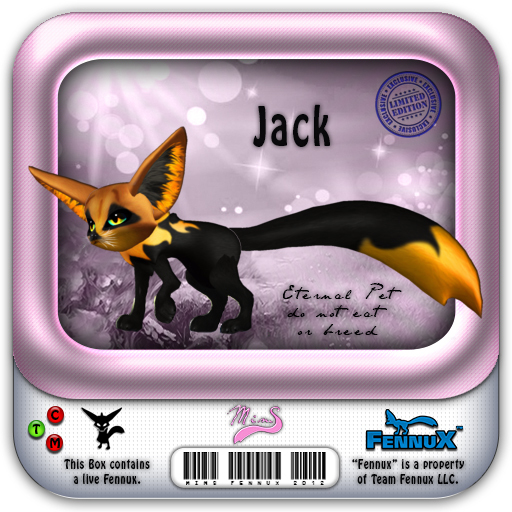 ID: 524a89aa206be - Jack Eternal Pet - Limited Edition
