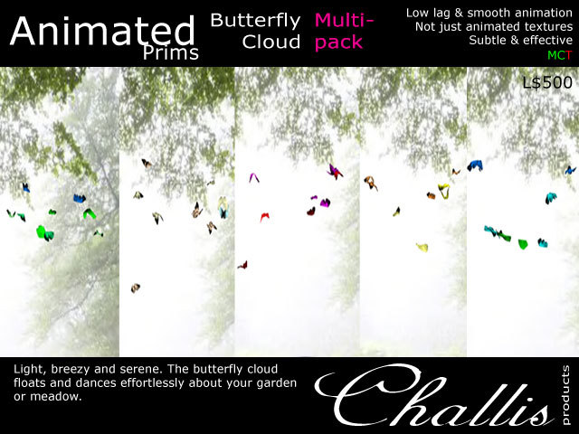 (Challis) Animted Butterfly Cloud - ALL (DEMO) (T)