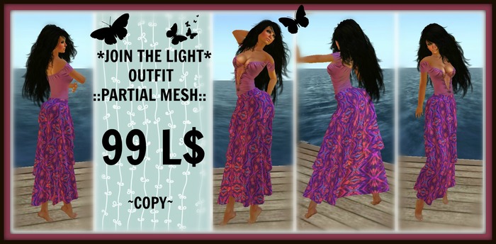 JOIN THE LIGHT OUTFIT MESH (BOXED)