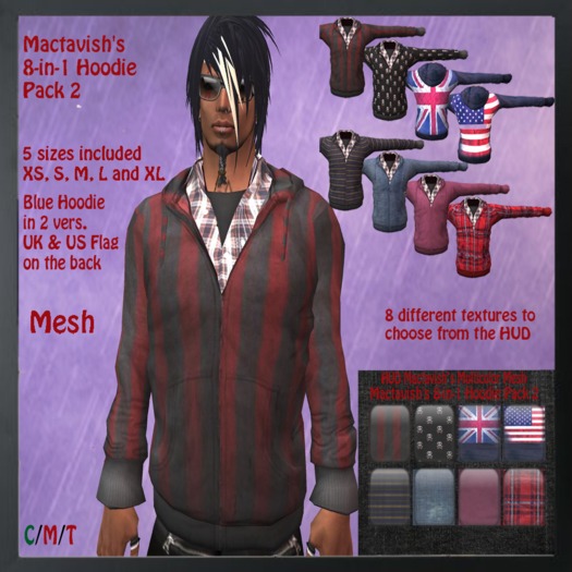 Mactavish's 8-in-1 Hoodie Pack 2
