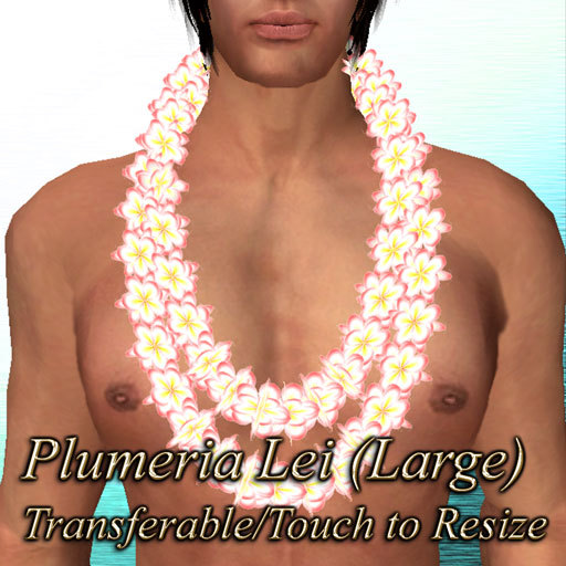 * Charmed * Plumeria Lei - Transferable/Large