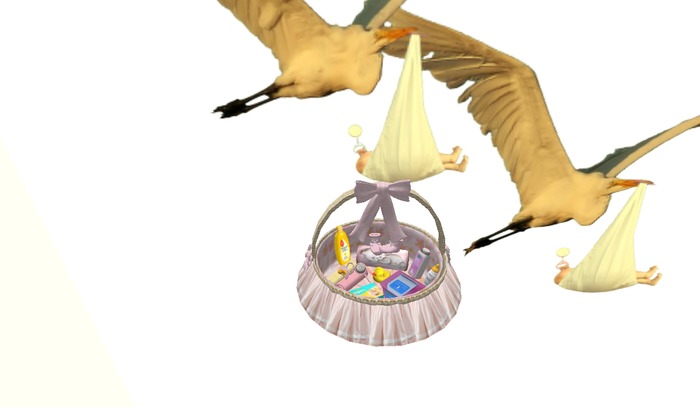 BABYSHOWER BASKET - GIRL