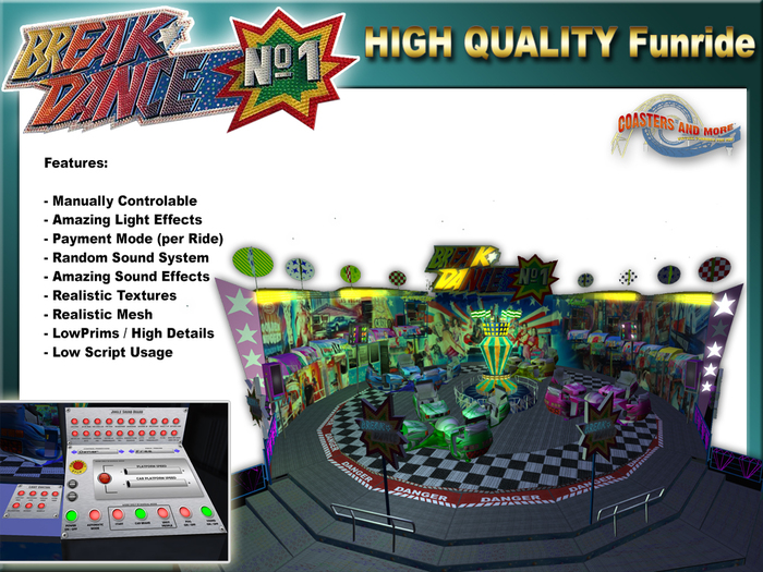 CoastersAndMore - Breakdance No.1