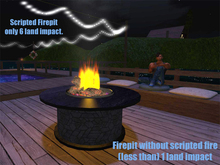 Patio Stone Fire Pit (Mesh)