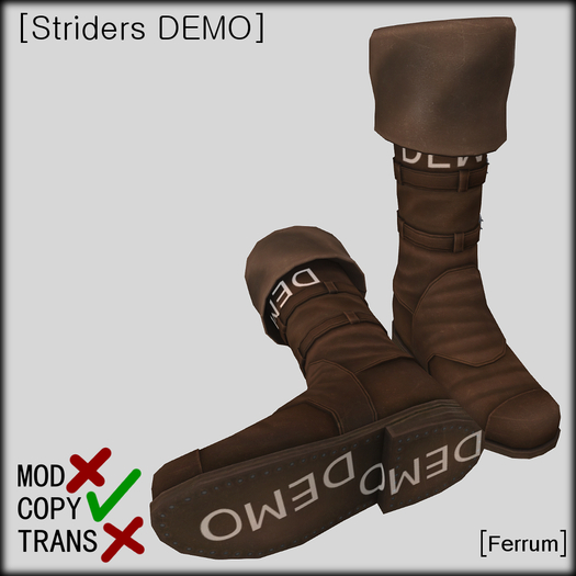 [Ferrum] Strider Boots DEMO