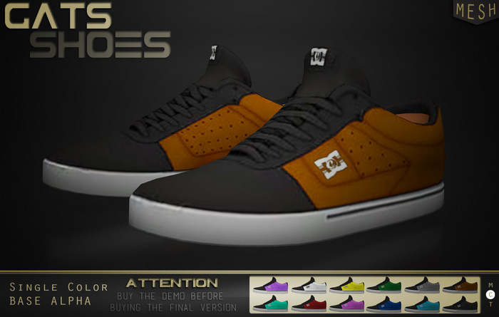 " GATS SHOES " : Orange