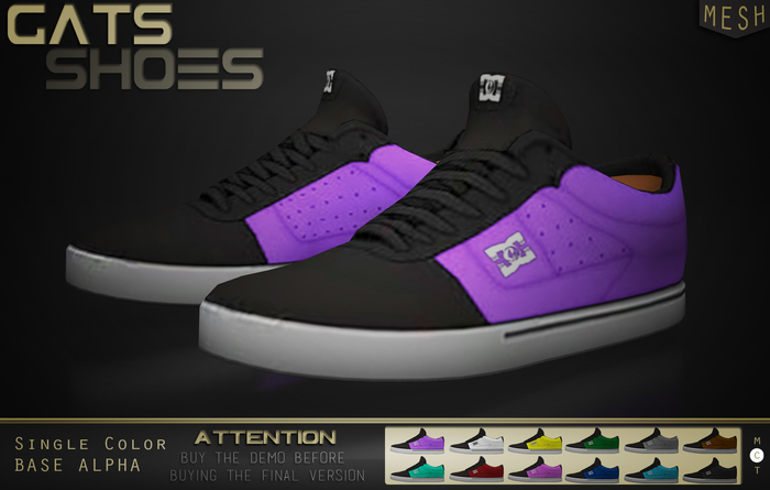 " GATS SHOES " : Violet