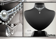 GeWunjo : ASYA silver necklace
