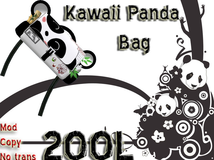 [Mitty_Inc.] Kawaii Panda Bag