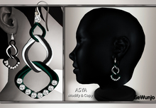 GeWunjo : ASYA green earrings