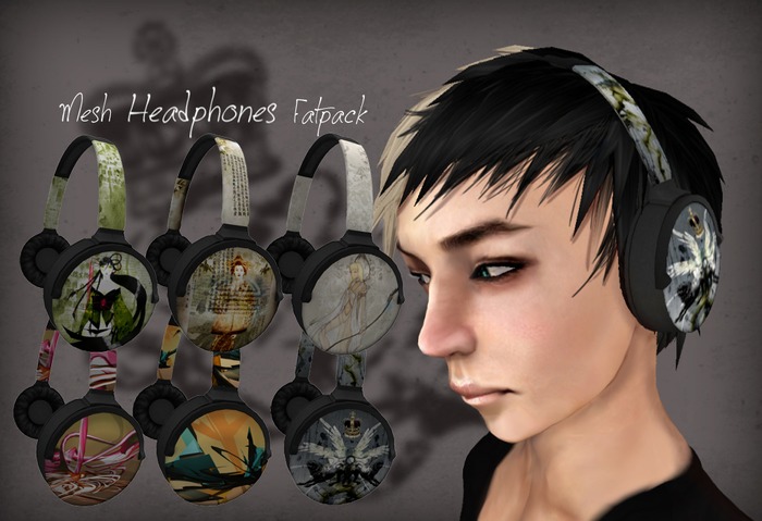 . Legit . Mesh Headphones Fatpack