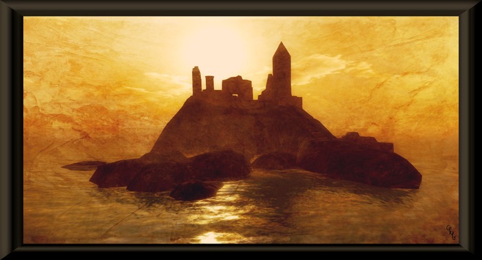The Ruin - Autumn (framed)