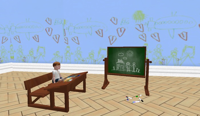 GOING TO THE SCHOOL - Wood Color