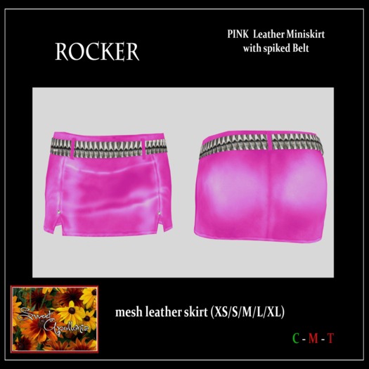 *SA*Rocker Pink - Mini Skirt BAG