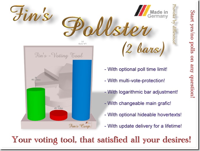 Fin's - Pollster (2 bars)