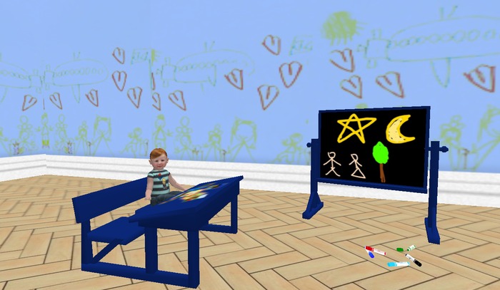 GOING TO THE SCHOOL - Blue Color