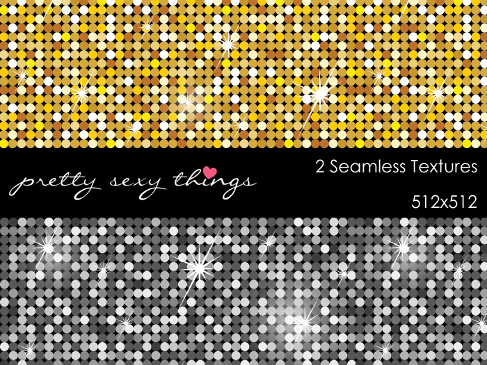 Seamless Silver n Gold Textures Boxed