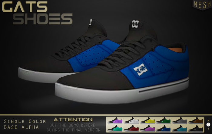 " GATS SHOES " : Blue