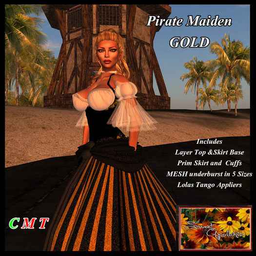 *SA* PIRATE MAIDEN (BAG)