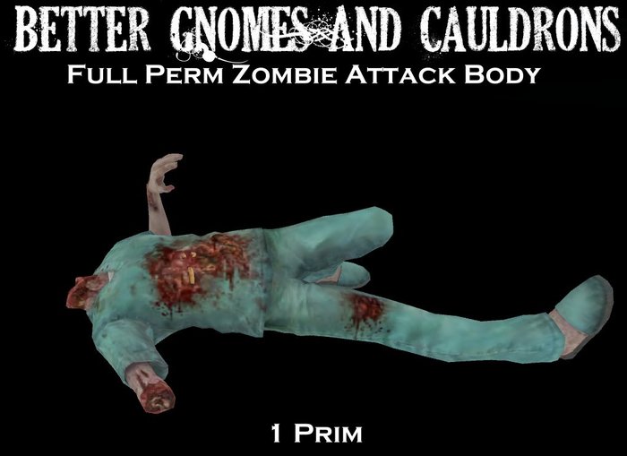 BGC Zombie Attack Body (boxed)