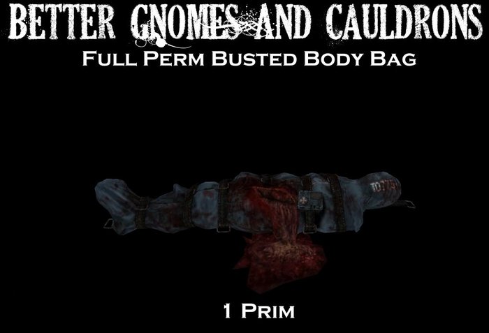 BGC Busted Body Bag (boxed)