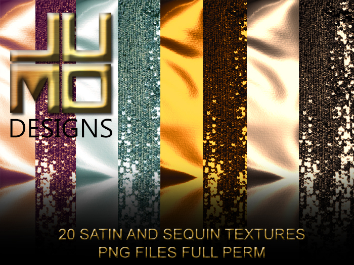 .:JUMO:. Satin and Sequins Tex