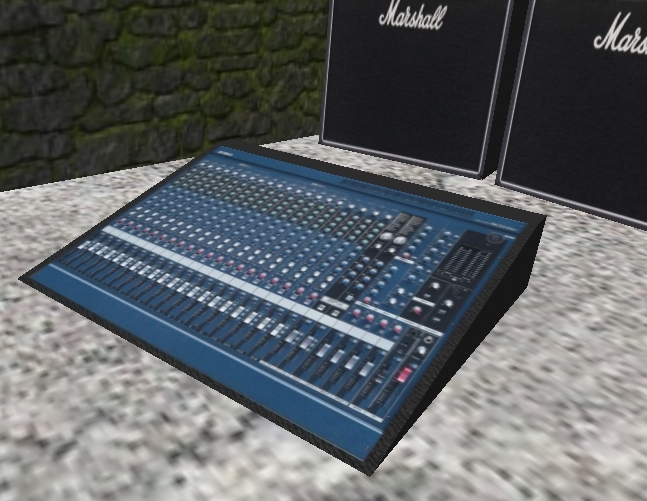Yamaha Mixer Blue
