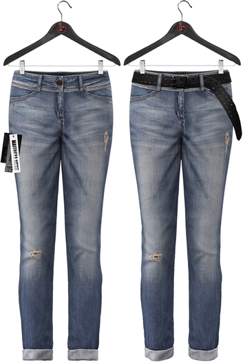Maitreya * Faded * BF Jeans & Belt