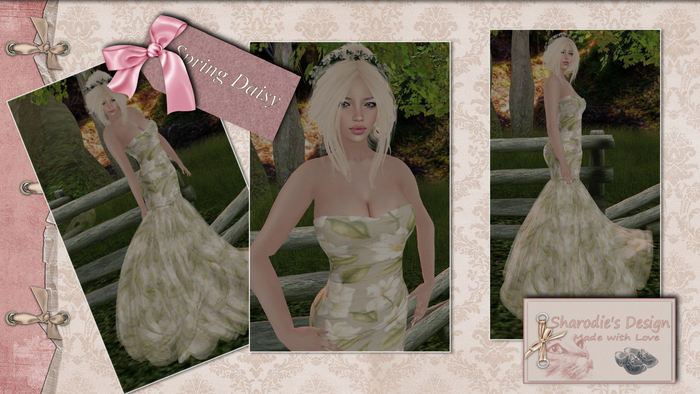~*~Shar's Gowns~*~ Spring Daisy