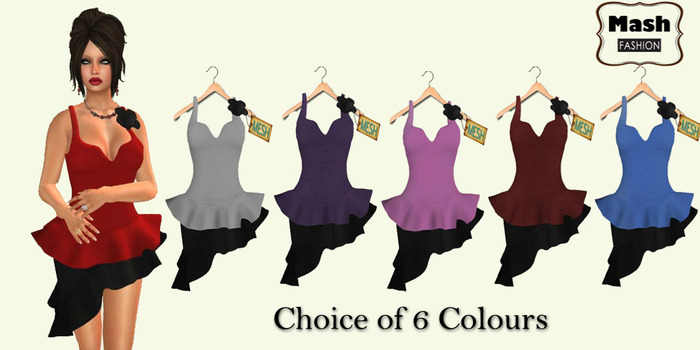 ::  MASH :: Samira White Dress 