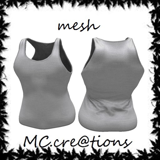 Tanck Top (white) mc.cre@tions