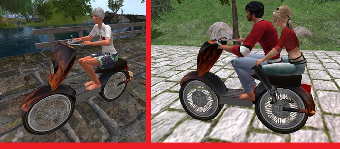 Wingsong Motor Bike RIDE V3 - Inferno Box