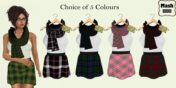 ::  MASH :: Siobhan Blue Outfit