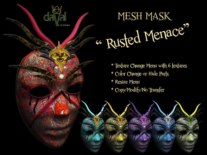 daVal Masks - Rusted Menace TXA (BOX)