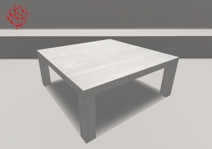White Wood Coffee Table