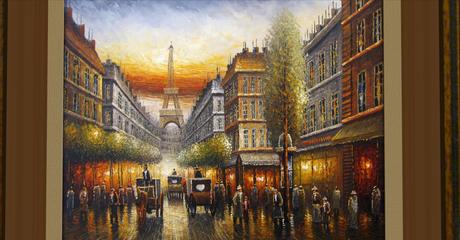Second Life Marketplace 1800 S Paris Oil Painting