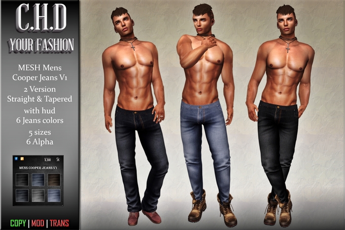 [C.H.D] Mens Cooper Jeans V1