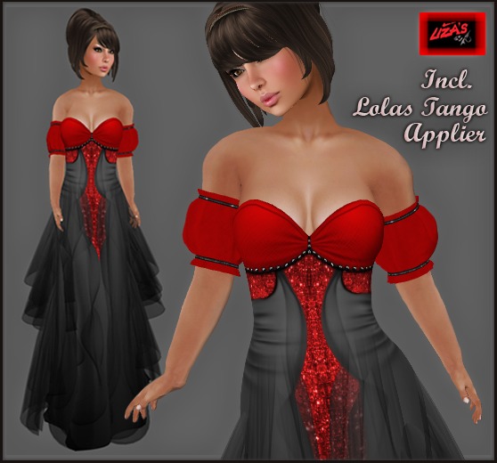 Liza's* Ella red (incl. Lolas Tango Applier)