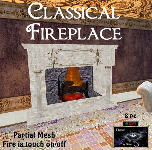 Elegance Classic Fireplace