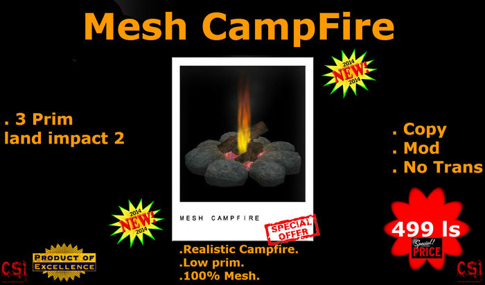 Mesh CampFire (box)