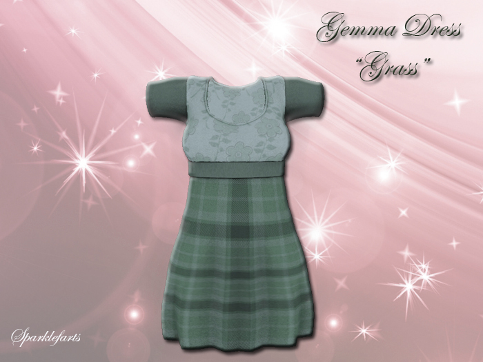 *~*Sparklefarts*~* Gemma Dress Grass!