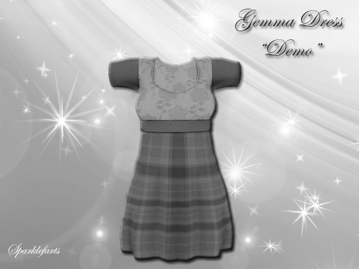 *~*Sparklefarts*~* Gemma Dress DEMO